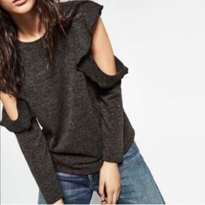 Zara Cold Shoulder Sweater